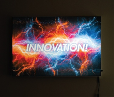 backlit back lit wall display seg silicone edge graphic sign light box