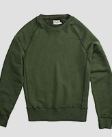 green sweatshirt