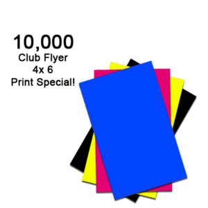 Club Flyer Postcard Printing