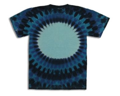 Center Circle 50 Tie Dye T Shirt