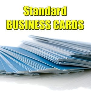 Standard Business Cards