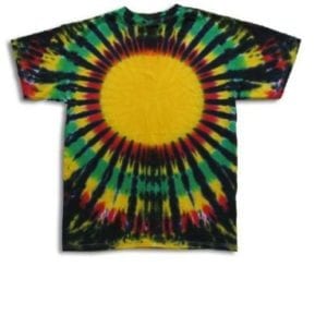 Center Circle 16 Tie Dye T Shirt