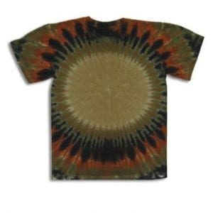 Center Circle 40 Tie Dye T Shirt