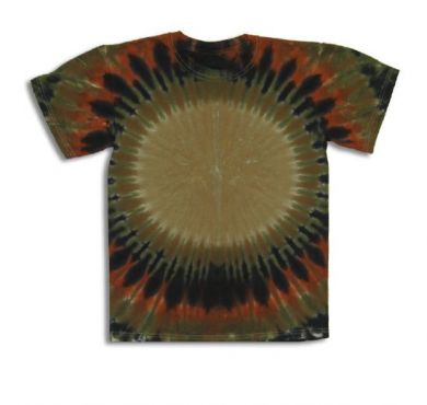 Center Circle 40 Tie Dye T Shirt