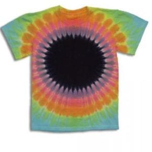 Center Circle 48 Tie Dye T Shirt