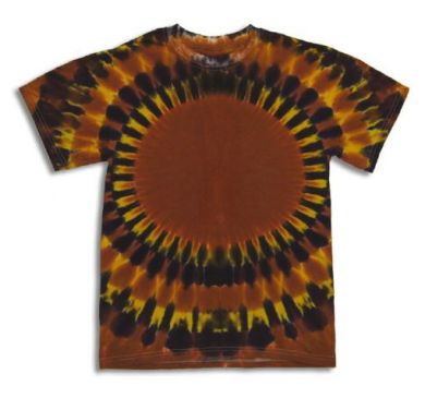 Center Circle 60 Tie Dye T Shirt
