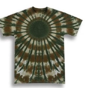 Center Burst 10 Tie Dye T Shirt