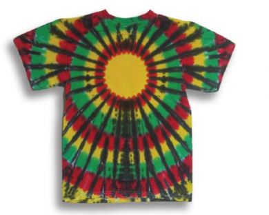 Center Burst 3 Tie Dye T Shirt