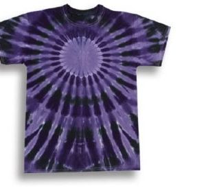Center Circle 9 Tie Dye T Shirt
