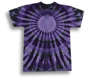 Center Circle 9 Tie Dye T Shirt