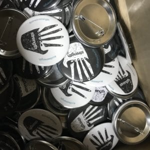 Button-printing