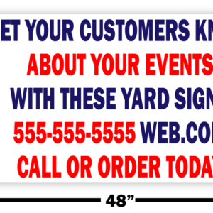 36x48 4mm plastic sign printing