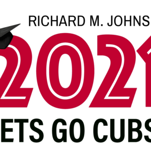 School graduation sign