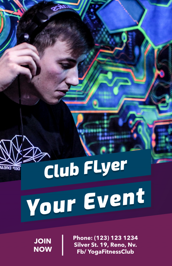 1000 4x6 Club Flyer Printing Special